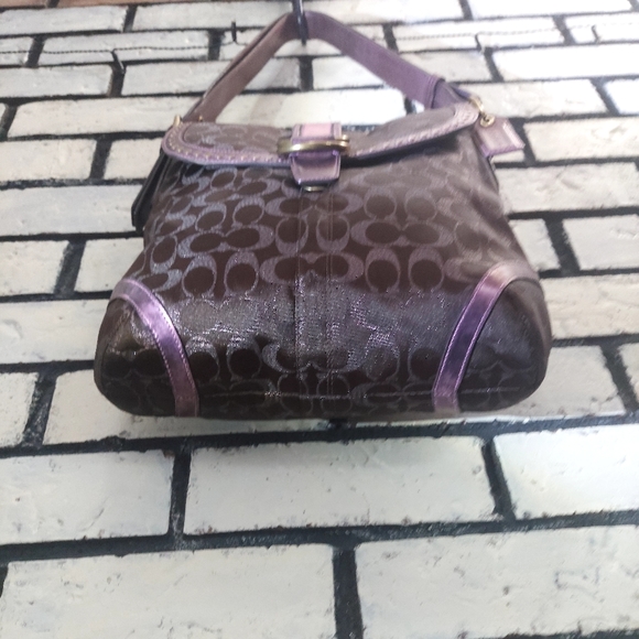 Coach Lurex shoulder bag - Picture 7 of 8